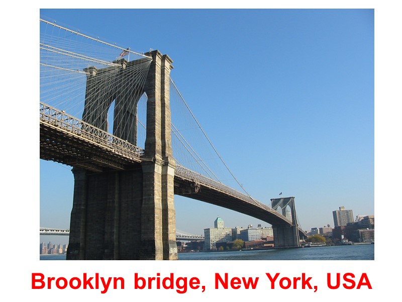 Brooklyn bridge, New York, USA